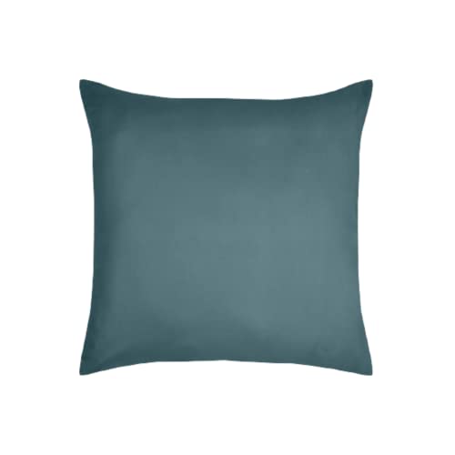 STOF - Pillowcase - Size 63 x 63 cm - 100% Oeko-Tex Certified Cotton - Excellent Quality - Eucalyptus Colour - Eden Model - Bed Linen for Home - Soft and Comfortable - Unisex - Unisex
