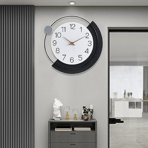 Dankeit Wall Clock,16inch Decorative Wall Clocks,Silent Non-Ticking Quality Quartz Wall Clock Battery Operated,Large Wall Clock for Living Room,Kitchen,Home,Bathroom,Bedroom Wall Decor