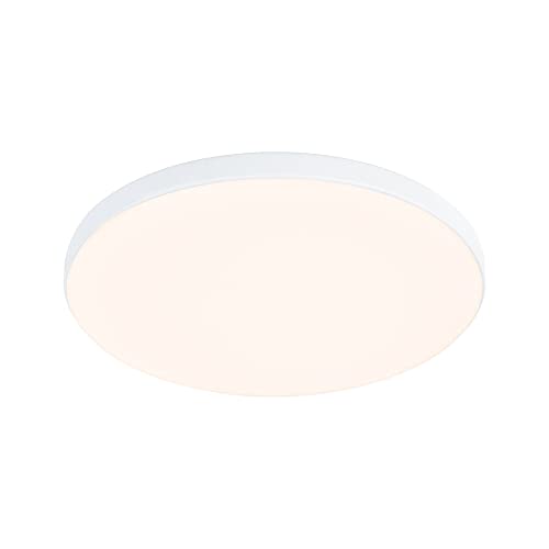 Paulmann 79939 recessed LED panel Veluna VariFit Edge 120mm round Warm white White Plastic Lighting system 3000K