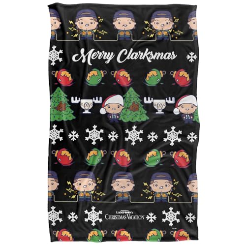 LOGOVISION Christmas Vacation Merry Clarkmas Silky Touch Super Soft Throw Blanket 91 x 147 Cm