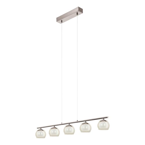 Eglo LED Pendant Light Ascolese, 5-Light Hanging Lamp
