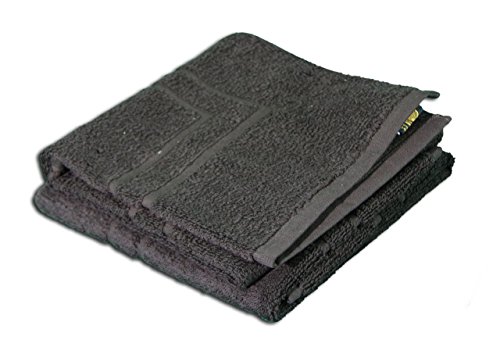 G??zze - Bath Mat, Set of 2, 100% Cotton, 50 x 70 cm - Chocolate