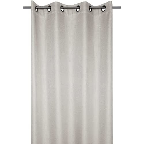 LOVELY CASA Copenhagen, Polyester, ecru, Blackout Curtain 140 x 260 cm