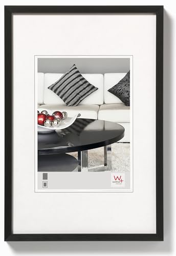 walther design Picture Frame Black 70 x 100 cm Aluminium Chair Aluminium Frame AJ100B