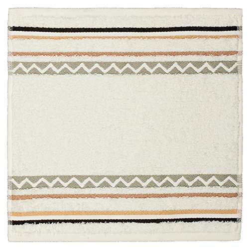 frottana Country face cloth 30 x 30 cm, 100% cotton, ivory