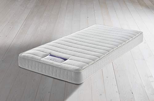 Silentnight Kids Bunk Bed Mattress - Open Coil Spring Support - Foam & Chemical Treatment Free - Hypoallergenic - Small Single 75x190cm