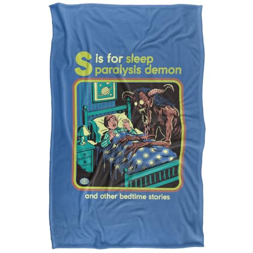 Steven Rhodes Sleep Paralysis Demon Silky Touch Super Soft Throw Blanket 91 X 147 Cm