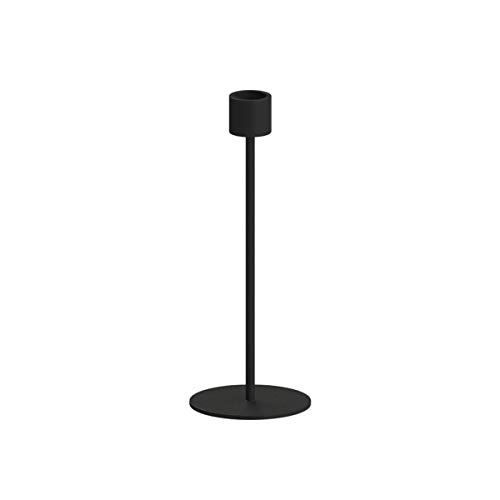 Cooee Design Stainless Steel Candle Holder, Black 9 cm