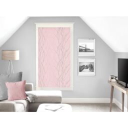 Soleil d'ocre Liane Net Curtain Polyester 60 x 120 cm Pink