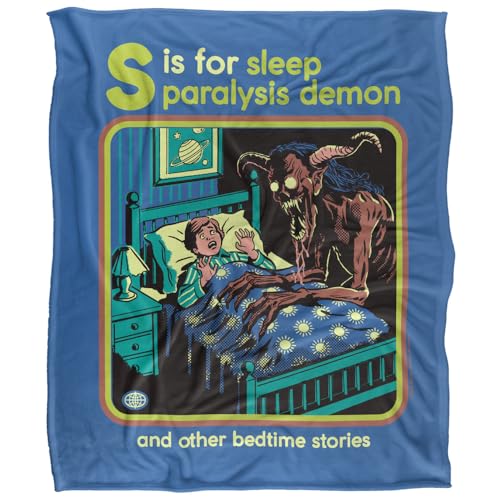 Steven Rhodes Sleep Paralysis Demon Silky Touch Super Soft Throw Blanket 152 X 127 Cm