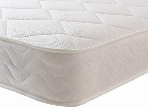 Starlight Beds Small Single mattress. Small Single memory foam mattress with springs. Soft White Small Single Mattress 17cm deep