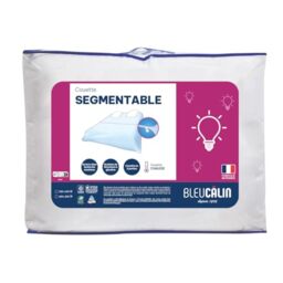 Bleu Câlin KSGB40 Segmentable Double Duvet, Easy Washable, White, 220 x 240 cm