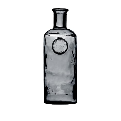 NATURAL LIVING Adele 2.3L Recycled Glass Quartz Bottle Vase D13 X H35CM