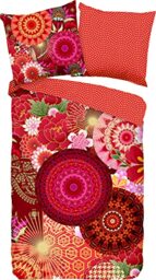 HIP 2-Person Duvet Cover 200 x 200 cm Cotton Satin nr:30094 Red