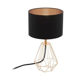 Eglo Carlton 2 Table lamp, 1-Flame Vintage Table Light