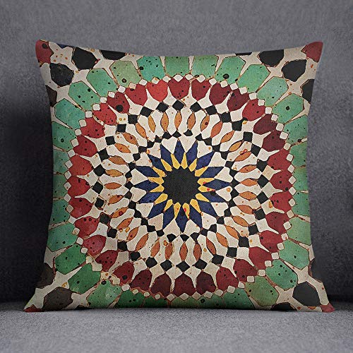 Bonamaison Decorative Cushion Cover, Throw Pillow Case, Size: 45X45 Cm - Designed and Manufactured in Turkey