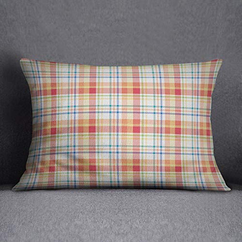 Bonamaison Decorative Cushion Cover, Cotton Polyester, Multicolor, 35x50