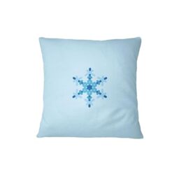 Bona Basics, Decorative Cushion Cover, Decorative Cushion Cover, Home Decoration, for Sofa, Cafeteria, Size: 45X45 cm, Color: Light Blue
