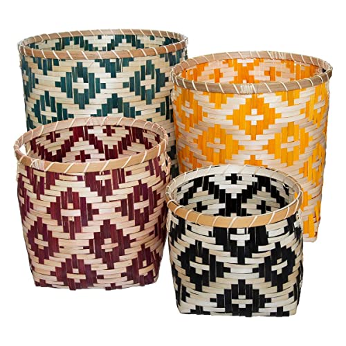 Multico Haci Bamboo Basket x 4