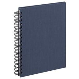 walther Design Photo Album Dark Blue 25 x 19 cm Linen, 6SL2519C20M