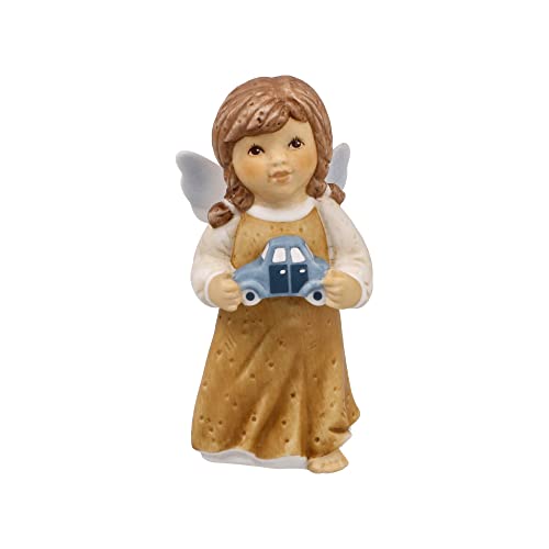Goebel Nina and Marco 11-751-01-1 Collectable Figurine Angel with Car Porcelain