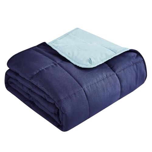 "Topcee Weighted Blanket for Adults (20 lbs, 60"" x 80"") Queen Size Soft Cooling Heavy Blanket Sleeping, Apply to 190-210 lbs Body, Thick Breathable Blanket with Glass Bead, Easy Care"