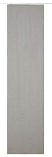 Elbersdrucke Lino 19 Curtain Panel Polyester Taupe 245 x 60 cm