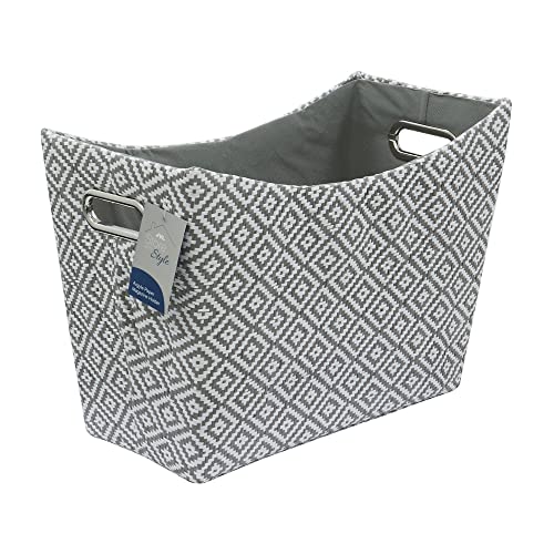 JVL Argyle Rectangular Paper Tapered Storage Basket