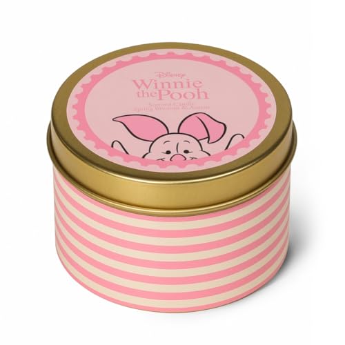 Disney Winnie the Pooh Piglet Inspired Candle – Spring Blossom & Acorns Scent 175G (1-Wick) - DISWTPC003P