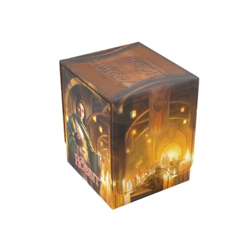 Gamegenic - MTG The Hobbit Squire PLUS 100+ XL - The Queen of Dale - Magic The Gathering Officially Licenced Trading Card deck boxes accessory. Protecting and storing your collectible cards