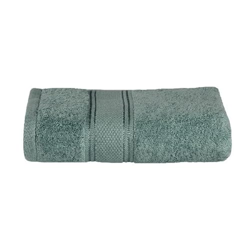 Homemania Face Towel for Hands, Bath, Cotton, Green, 60 x 100 cm