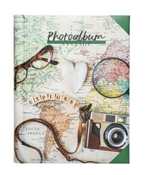 Grupo Erik Photo Album Self Adhesive - Travel Vintage, 9x12 in - 24x32 cm