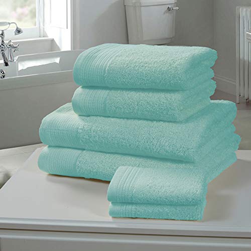 ARR ARR Egyptian Cotton Bath Sheet Bale Turqoise 6 Piece 600gsm, Turquoise