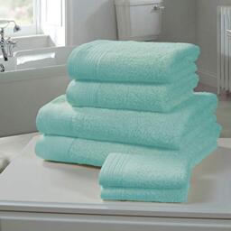 ARR ARR Egyptian Cotton Bath Sheet Bale Turqoise 6 Piece 600gsm, Turquoise