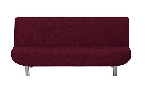 Eysa Ulises Elastic Clic Clac 3 Seat Sofa Cover, Red