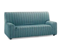 Martina Home 3 Seater Sofa Cover, Texture, Blue, 3 Plazas, 180 a 240 cm de ancho