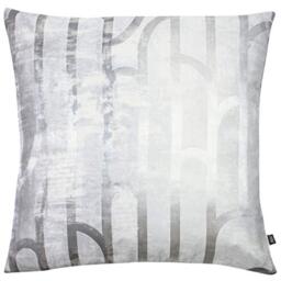 Ashley Wilde Meyer Polyester Filled Cushion, Platinum/Silver, 50 x 50cm