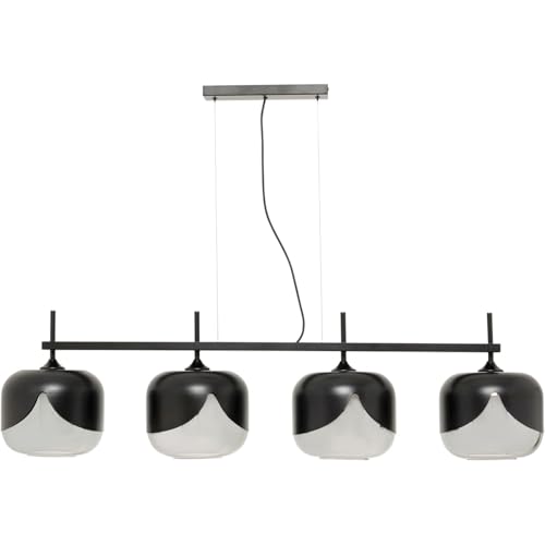 Kare Design Pendant Light Smoke Goblet Quattro, Black, 143x129x25 cm, Pendant lamp, Ceiling Light, Home Lighting, no Bulb Included, Living Room