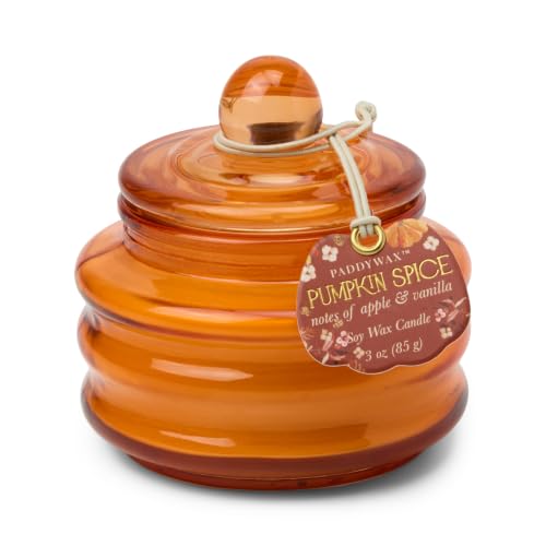 Paddywax Beam Scented Candle - Pumpkin Spice - 85g - Reusable Glass Jar