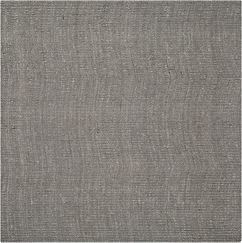 Safavieh Natural Fiber Indoor Hand Made Square Area Rug, Natural Fiber Collection, NF447, in Light Grey, 183 X 183 cm for Living Room, Bedroom or Any Indoor Space