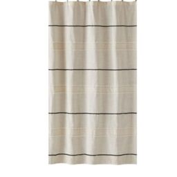 "SKL Home by Saturday Knight Ltd. Frayser Shower Curtain, Linen 70"" x 72"""