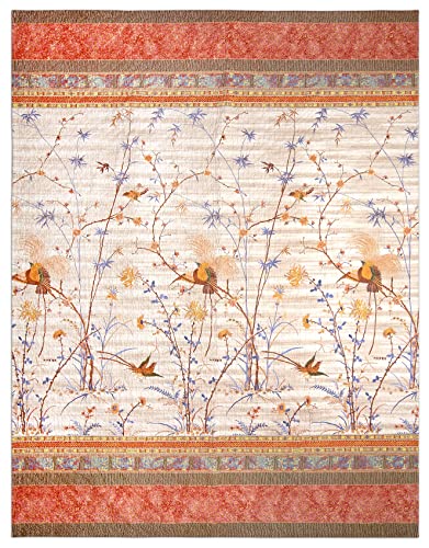 Bassetti Bedspread, Cotton, Beige, 180x255