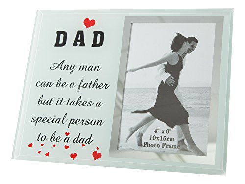 Eurofirany Glass Photo Frame, Beige, 23 x 18 x 2 cm