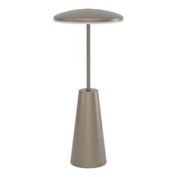 Eglo LED Outdoor Table lamp Piccola - touch-dimmable bedside lamp with adjustable light colour, outdoor metal table lamp in bronze, lamp for balcony and terrace