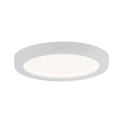 Paulmann 92945 Areo LED Panel Round incl. 1x5-watt Ceiling lamp White matt Ceiling luminaire Plastic Living Room lamp 3000 K