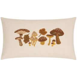 furn. Autumn Forage Polyester Filled Cushion (Truffle - 30x50cm)