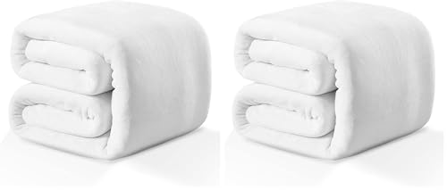Terry Towelling Mattress Protector 4ft 25cm Deep - Ultra Soft, Breathable, Waterproof Mattress Prorector Single - Anti Allergy Mattress Cover 4ft Bed (190 x 122 x 25 Cm) (Pack of 2)