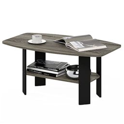 Furinno SIMPLE DESIGN 2-Tier Coffee Table, French Oak