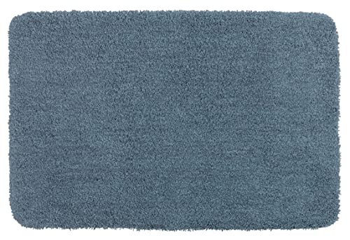 WENKO 23099100 Blend Bath Mat, Navy Blue, 55 x 65 x 3 cm