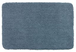 WENKO 23099100 Blend Bath Mat, Navy Blue, 55 x 65 x 3 cm